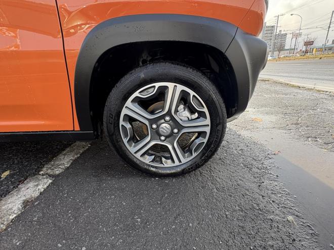 ハスラーHUSTLER  4WD　X HID TURBO ブレーキアシスト　寒冷地　hid　autoライト　地デジナビ　プッシュスタート　シートヒーター　エンスタ　ドラレコ前後ETC　全磨き済　エンジンオイル交換　CVTオイル交換　記録簿2枚 4WD 660 5Dr