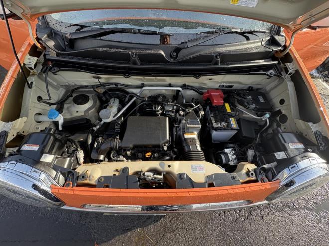 ハスラーHUSTLER  4WD　X HID TURBO ブレーキアシスト　寒冷地　hid　autoライト　地デジナビ　プッシュスタート　シートヒーター　エンスタ　ドラレコ前後ETC　全磨き済　エンジンオイル交換　CVTオイル交換　記録簿2枚 4WD 660 5Dr