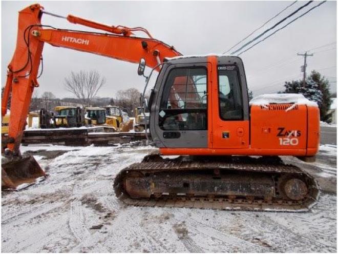 バックホーZX120　ZAXIS　ザクシス