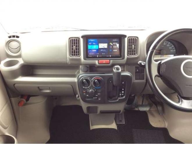 エブリィジョイン ハイルーフ 5AGS車 4WD　パートタイム4WD　キーレス　リアヒーター　フルセグTV　7インチメモリナビ　ベッドキッド　電動格納ミラー　社外タコメーター　CD/DVD　AUX　Bluetooth　アルミホイール 660