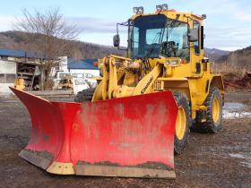 ホイールローダ　65DV2 ワンタッチマルチプラウ＆バケット　スパイクタイヤ