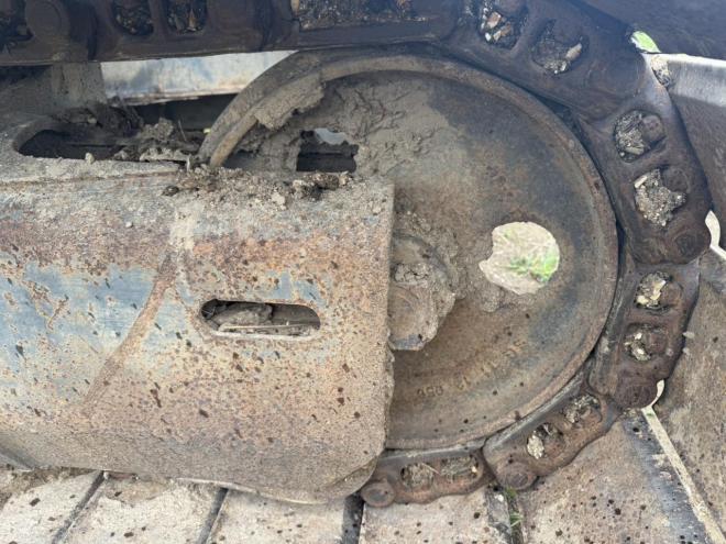 バックホーPC120-8  配管付(グラップル使用可能）