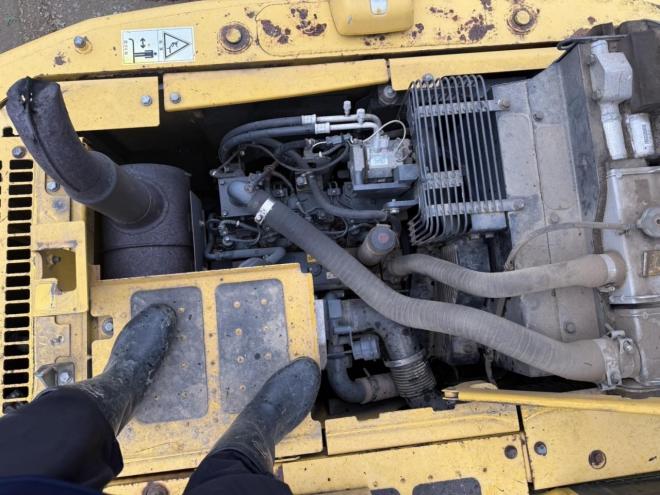 バックホーPC120-8  配管付(グラップル使用可能）