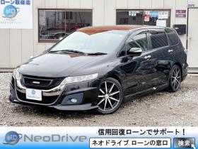 オデッセイ　2.4Mエアロパッケージ 4WD　ローンが不安な方＜優遇ローン＞1年保証　純正ナビ　バックカメラ
