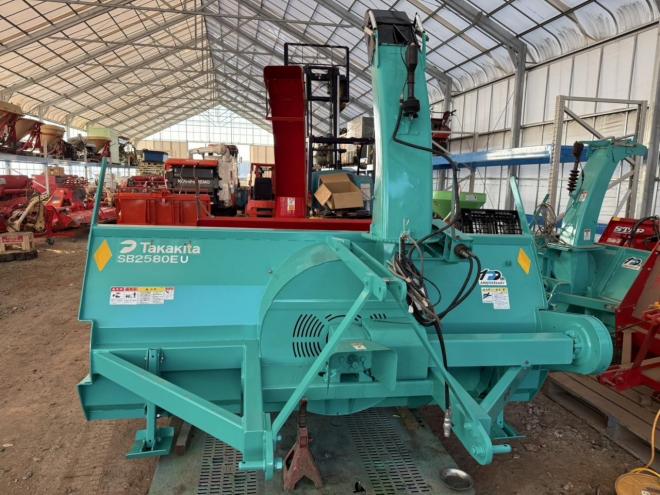 除雪機全塗装整備済！タカキタ スノーブロワー SB2580EU 2.5m 5枚羽 