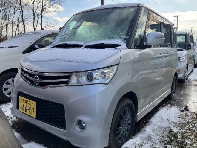 ルークスハイウェイスターターボ 4WD 両側パワスラ 車検あり 格安早い者勝ち