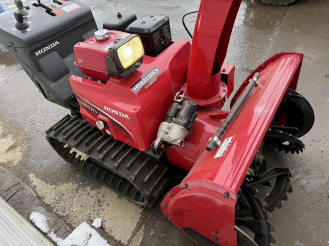 除雪機極上！ホンダ ハイブリッド HSM1380i 13馬力 ガソリン