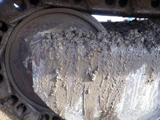 バックホーEX120-5　恵庭ヤード