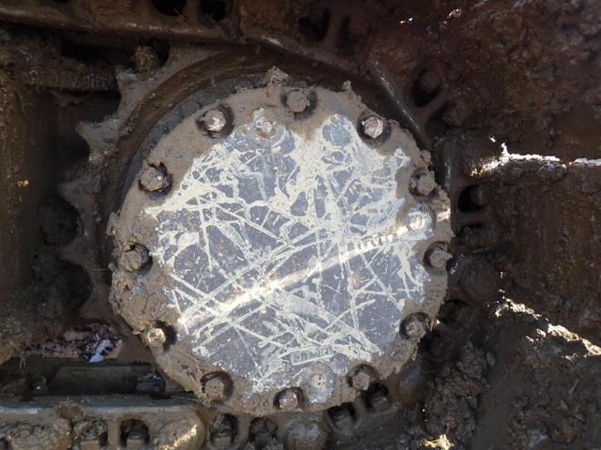 バックホーEX120-5　恵庭ヤード