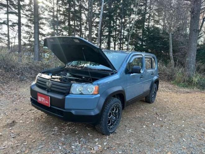 クロスロード2.0 20Xi 4WD　オリジナル全塗装ブルー　社外ナビ　バックカメラ　社外アルミホイール　スマートキー　シートヒーター　クルーズコントロール　ミラーヒーター　ドライブレコーダー　パワステ　パワーウィンドウ 2000