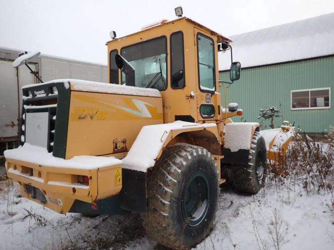 ホイールローダ55DV　高速仕様モデル　時速50KM　ワンタッチマルチプラウ　恵庭ヤード