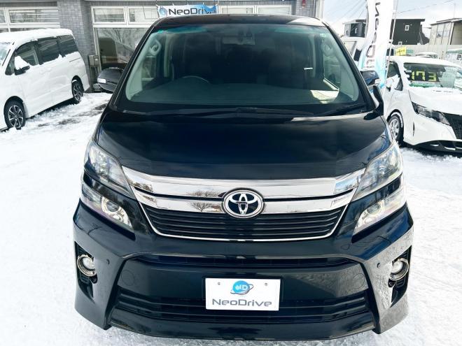 ヴェルファイア2.4Zゴールデンアイズ 4WD ローンが不安な方＜優遇ローン＞本州仕入　純正ナビ　後席モニター　両側パワースライド　電動リアゲート　ハーフレザー　2列目オットマンシート　7人乗り　HID　純正アルミ 4WD 2400 5Dr