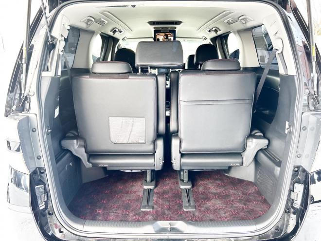 ヴェルファイア2.4Zゴールデンアイズ 4WD ローンが不安な方＜優遇ローン＞本州仕入　純正ナビ　後席モニター　両側パワースライド　電動リアゲート　ハーフレザー　2列目オットマンシート　7人乗り　HID　純正アルミ 4WD 2400 5Dr