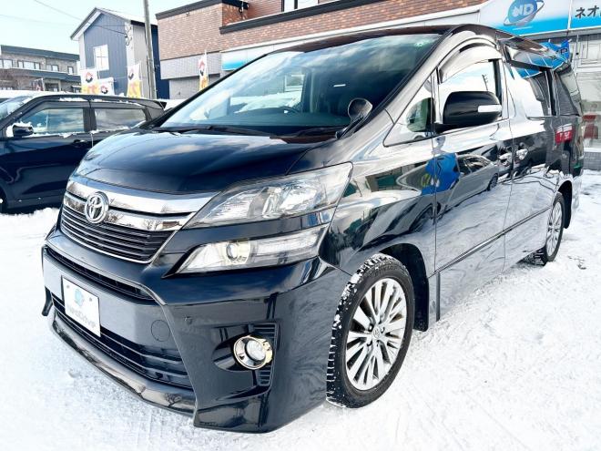 ヴェルファイア2.4Zゴールデンアイズ 4WD ローンが不安な方＜優遇ローン＞本州仕入　純正ナビ　後席モニター　両側パワースライド　電動リアゲート　ハーフレザー　2列目オットマンシート　7人乗り　HID　純正アルミ 4WD 2400 5Dr