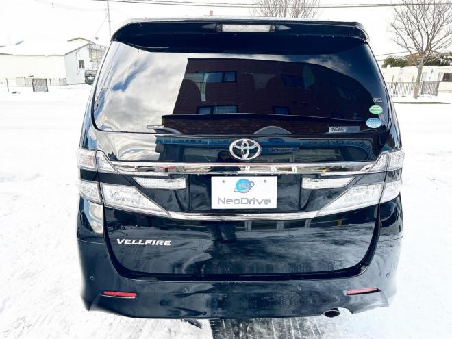 ヴェルファイア2.4Zゴールデンアイズ 4WD ローンが不安な方＜優遇ローン＞本州仕入　純正ナビ　後席モニター　両側パワースライド　電動リアゲート　ハーフレザー　2列目オットマンシート　7人乗り　HID　純正アルミ 4WD 2400 5Dr