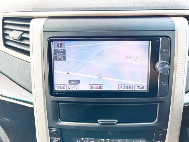 ヴェルファイア2.4Zゴールデンアイズ 4WD ローンが不安な方＜優遇ローン＞本州仕入　純正ナビ　後席モニター　両側パワースライド　電動リアゲート　ハーフレザー　2列目オットマンシート　7人乗り　HID　純正アルミ 4WD 2400 5Dr