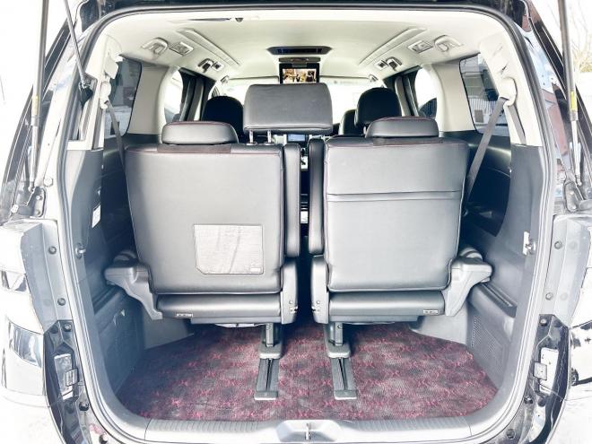 ヴェルファイア2.4Zゴールデンアイズ 4WD ローンが不安な方＜優遇ローン＞本州仕入　純正ナビ　後席モニター　両側パワースライド　電動リアゲート　ハーフレザー　2列目オットマンシート　7人乗り　HID　純正アルミ 4WD 2400 5Dr