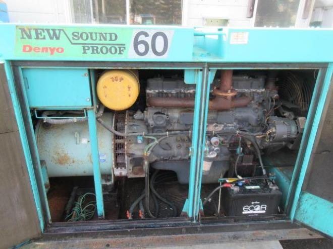 発電機デンヨーDCA60SPH