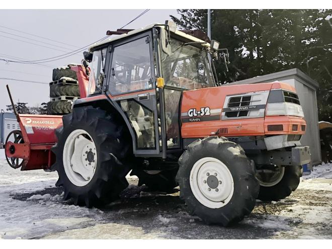 トラクタークボタ GL32 スノーブロアー付　TAKAKITA SB150 2E 4WD
