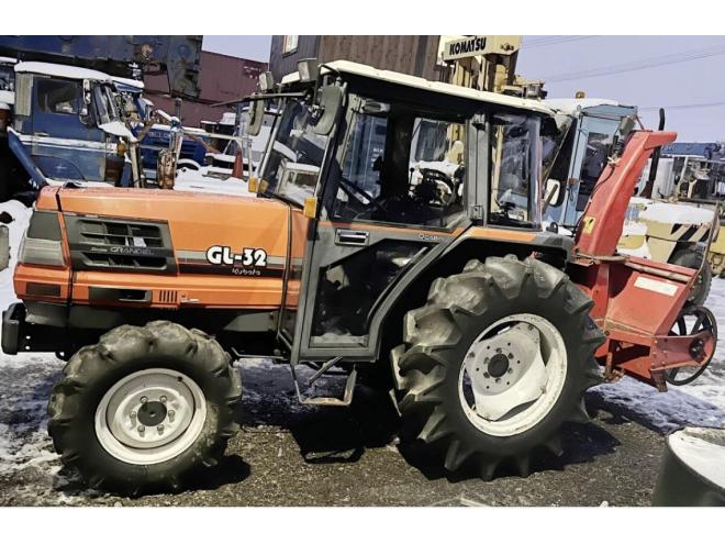トラクタークボタ GL32 スノーブロアー付　TAKAKITA SB150 2E 4WD