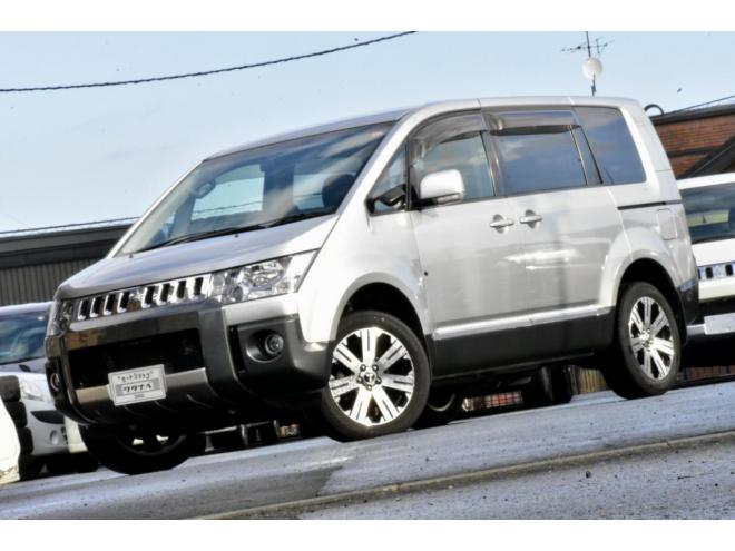 デリカD:5　Dパワーパッケージ　4WD　本州仕入　前期・最終型　アルパインナビ　両側電動スライドドア　シートヒーター　純正フロントプロテクター　エンジンマウント交換済