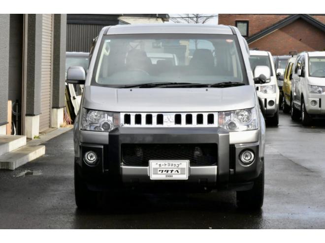デリカD:5　Dパワーパッケージ　4WD　本州仕入　前期・最終型　アルパインナビ　両側電動スライドドア　シートヒーター　純正フロントプロテクター　エンジンマウント交換済