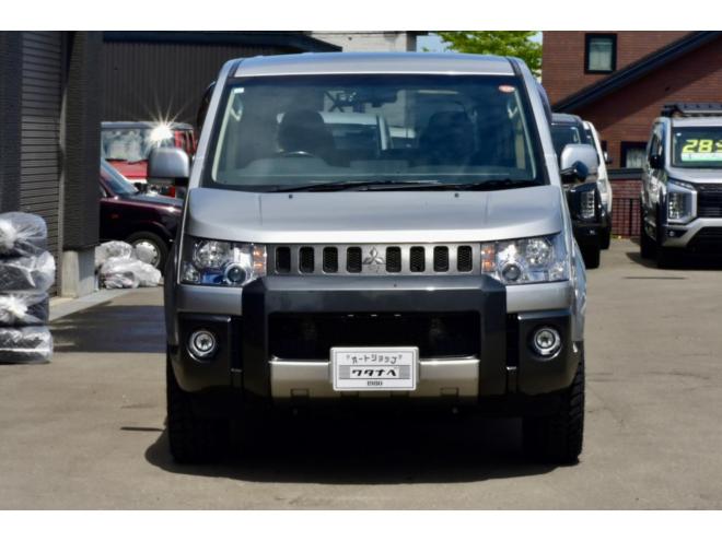 デリカD:5　Dパワーパッケージ　4WD　本州仕入　前期・最終型　アルパインナビ　両側電動スライドドア　シートヒーター　純正フロントプロテクター　エンジンマウント交換済