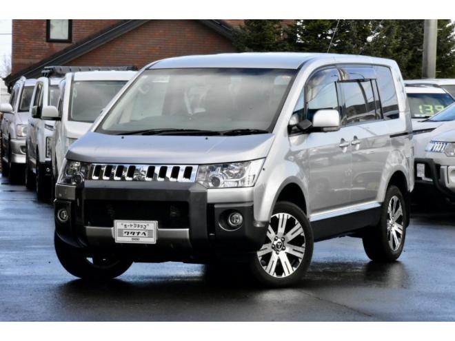 デリカD:5　Dパワーパッケージ　4WD　本州仕入　前期・最終型　アルパインナビ　両側電動スライドドア　シートヒーター　純正フロントプロテクター　エンジンマウント交換済