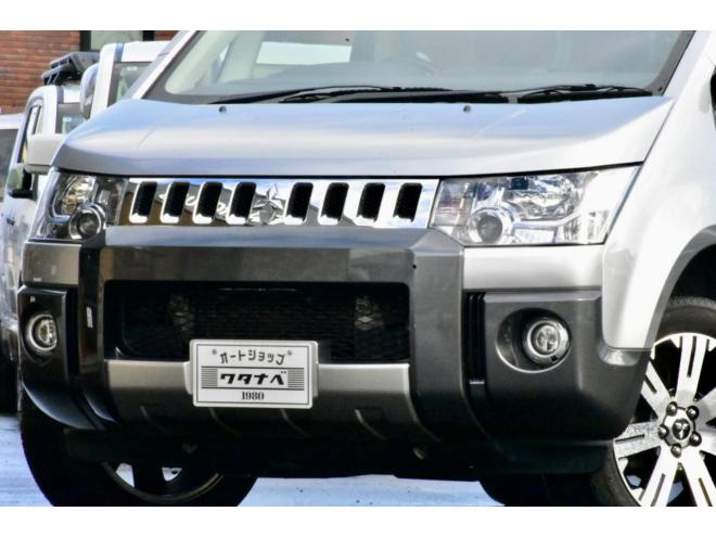 デリカD:5　Dパワーパッケージ　4WD　本州仕入　前期・最終型　アルパインナビ　両側電動スライドドア　シートヒーター　純正フロントプロテクター　エンジンマウント交換済