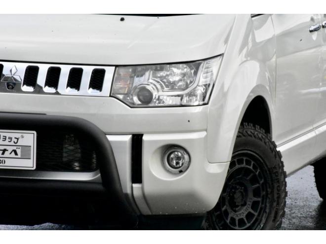 デリカD:5 Chamonix　４WD　本州仕入　１オーナー　ジオランダーＭ／Ｔ　新品フロントガード　両側電動スライドドア　シートヒーター　シートカバー付き