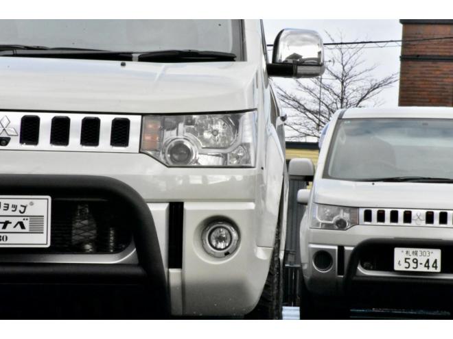 デリカD:5 Chamonix　４WD　本州仕入　１オーナー　ジオランダーＭ／Ｔ　新品フロントガード　両側電動スライドドア　シートヒーター　シートカバー付き