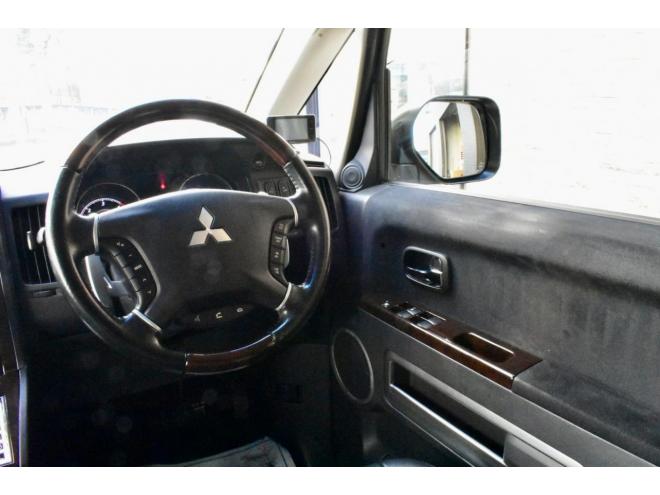 デリカD:5 Chamonix　４WD　本州仕入　１オーナー　ジオランダーＭ／Ｔ　新品フロントガード　両側電動スライドドア　シートヒーター　シートカバー付き