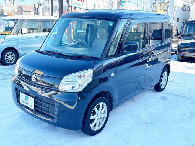 スペーシア660X 4WD　ローンが不安な方＜優遇ローン＞本州仕入 1年保証　社外ナビ 