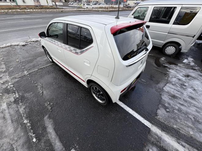 アルトALTO TURBO RS 4WD寒冷地仕様　TURBO AGS ブルートゥースナビカメラ　スマートキー（スペアー有）VSC　ブレーキアシスト　エンスタ　フォグランプ　シートヒータ　記録簿有　スタットレス　エンジンオイル交換　 4WD 660 5Dr