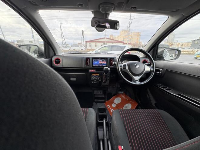 アルトALTO TURBO RS 4WD寒冷地仕様　TURBO AGS ブルートゥースナビカメラ　スマートキー（スペアー有）VSC　ブレーキアシスト　エンスタ　フォグランプ　シートヒータ　記録簿有　スタットレス　エンジンオイル交換　 4WD 660 5Dr