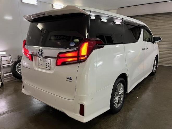 アルファードハイブリッド本州仕入　法人ワンオーナー　寒冷地仕様　禁煙車　リアエンターテイメント　純正フリップダウンモニター　ＪＢＬサウンド　両側パワースライドドア　パワーバックドア　純正ブラックレザーシート　ドラレコ　ＥＴＣ 4WD 2500 5Dr