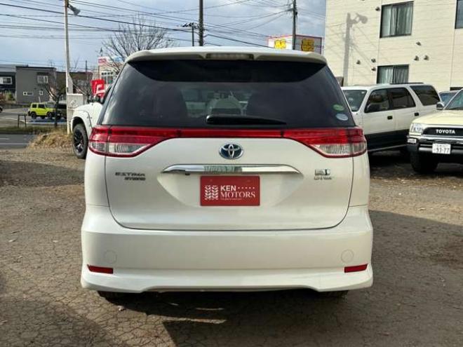 エスティマハイブリッド2.4 X 4WD　ETC　地デジ　クルーズコントロール　純正オーディオ　バックカメラ　両側スライドドア左側電動　3列シート　パワステ　パワーウィンドウ　純正アルミ　ABS　キーレスエントリー 2400