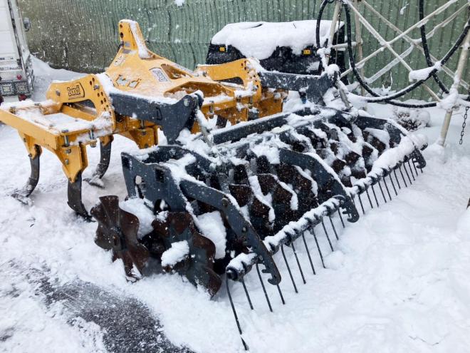 耕うん整地機ドンディ　中古　スピードプラウ　SP2.5M　農機具　作業機