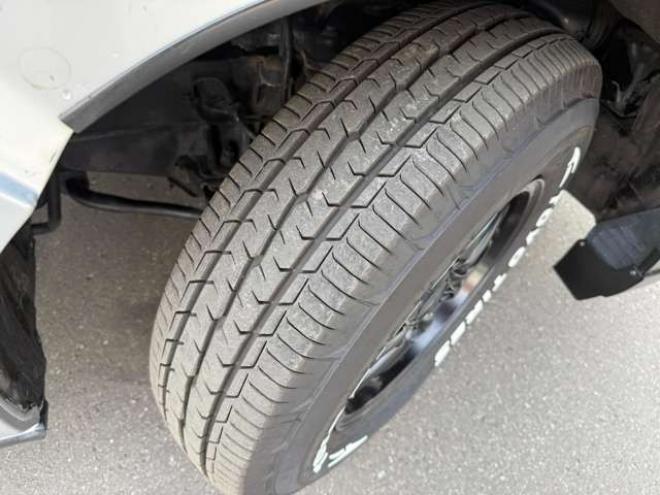 ハイエースバン2.8 DX ロング ディーゼルターボ 4WD　寒冷地仕様　415COBRA　丸目ヘッドライトキット　サファイアフロントリップスポイラー　ENCB16インチアルミ　トーヨーオープンカントリー　リアヒーター　リアエアコン 2800