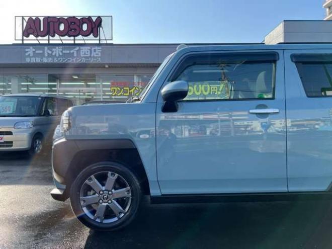 タフトGターボ 4WD　スマートアシスト　スマートキー　プッシュスタート　メモリーナビ　フルセグTV バックカメラ　ガラスルーフ　追従型レーダークルーズ　両席シートヒーター　アイドリングストップ 660