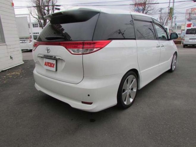 エスティマ2.4 アエラス 4WD　両側パワースライドドア/コーナーセンサー/キセノンヘッドライト/LEDフォグ/クルーズコントロール/ETC/ 2400