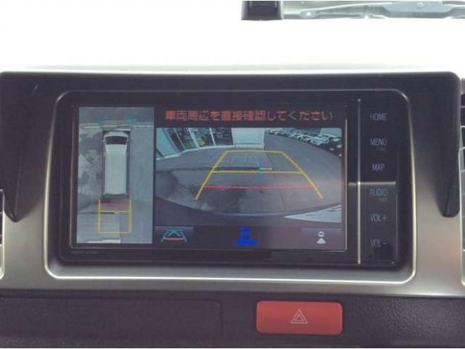 ハイエースバン2.8 スーパーGL ロング ディーゼルターボ 4WD　リアヒーター&クーラー　プッシュスタート　スマキー　ステアリングスイッチ　オートハイビーム　パノラミックビューモニター　純正ナビ　フルセグTV　ドラレコ　ETC　インナーミラー　横滑り防止　フロントフォグ 2800