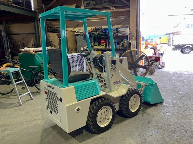 スキッドステアローダコマツ　中古　SK04-2　建機