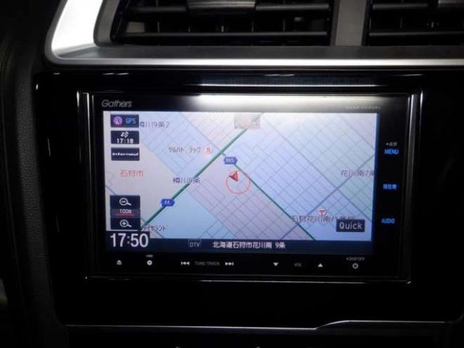 フィット1.5 ハイブリッド Fパッケージ 4WD　ナビ・TV・Bluetooth・LEDヘッドライト・ワイパーデアイサー・純正エンスタ・フォグランプ・スマートキー・プッシュスタート・寒冷地仕様 1500