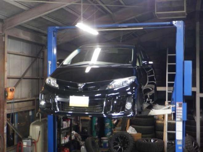 エスティマ2.4 アエラス 4WD　ナビ・TV・B/T・Bカメラ・両側パワスラ　ETC　クルコン　エンスタ　フリップダウンモニター　ワイパーデアイサー　HID　フォグランプ 2400