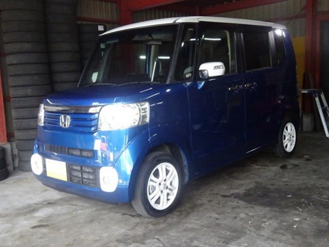 N-BOXG ターボLパッケージ 2トーンカラースタイル 4WD　ナビ・TV・Bカメラ・両側パワスラ・ETC 660