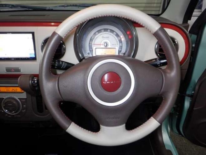 ラパンショコラ X 4WD　ナビ・TV・DVD再生・バックカメラ・スマートキー・プッシュスタート・HID・シートヒーター・アイドリングストップ・ETC・社外エンスタ・ベンチシート・ドアバイザー・オートライト 660