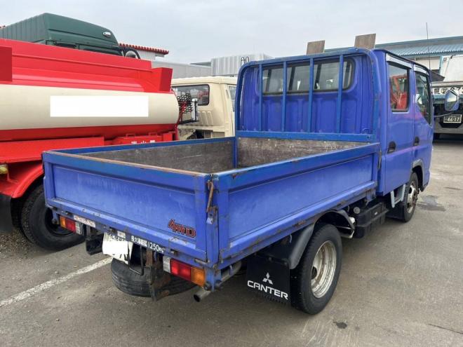 キャンターWキャブ　Wピック　1.25トン　苫小牧ヤード　4WD