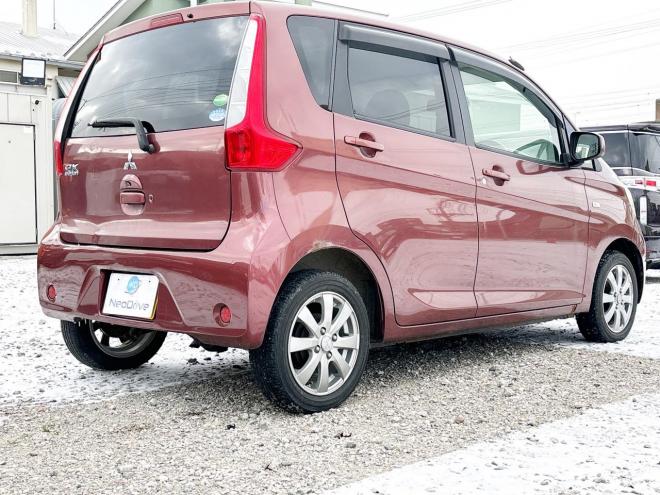 eKワゴン660G　４WD 　4名　 ローンが不安な方＜優遇ローン＞ユーザー買取車 　寒冷地仕様　社外ナビ