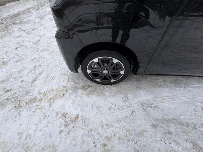 ウェイクWAKE 4WD G-SA TURBO寒冷地仕様　両側パワースライドドア　ブレーキアシスト　VSC　LEDヘッド　エンスタ　ブルートゥースフルセグナビ　シートヒーター　ETC　バイザー　フォグ　スタットレス　　エンジンオイル交換　オイルエレメント交換 4WD 660 5Dr